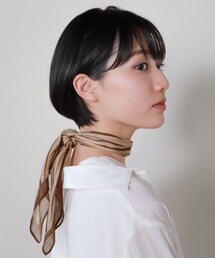 PAGEBOY | シアーゼブラスカーフ(ファッション雑貨)