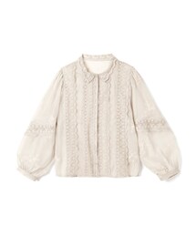 GRL | フラワーレースシアーブラウス(シャツ/ブラウス)