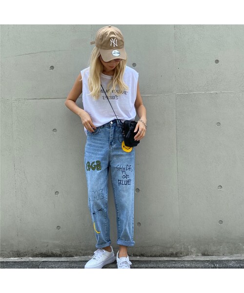 no brand(ノーブランド)の「サラサラタンク「1980'S」#5381(タンクトップ・レディース・その他)」の5枚目の写真