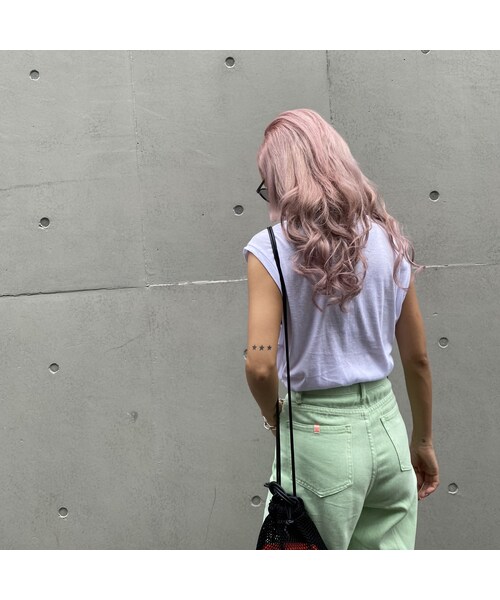 no brand(ノーブランド)の「サラサラタンク「1980'S」#5381(タンクトップ・レディース・その他)」の3枚目の写真
