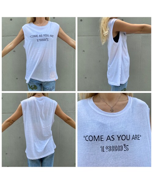 no brand(ノーブランド)の「サラサラタンク「1980'S」#5381(タンクトップ・レディース・その他)」の11枚目の写真