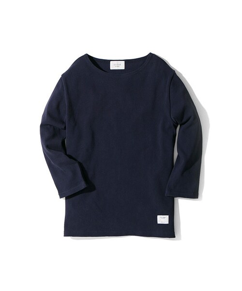 URBAN RESEARCH(アーバンリサーチ)の「RED SEAM Basque Shirt(トップス・メンズ・WHT/NVY/NVY/WHT/WHT/ROYAL/WHT/BRN/WHITE/NAVY・S/M/L)」の6枚目の写真