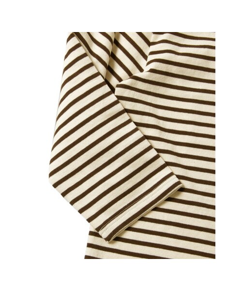 URBAN RESEARCH(アーバンリサーチ)の「RED SEAM Basque Shirt(トップス・メンズ・WHT/NVY/NVY/WHT/WHT/ROYAL/WHT/BRN/WHITE/NAVY・S/M/L)」の9枚目の写真