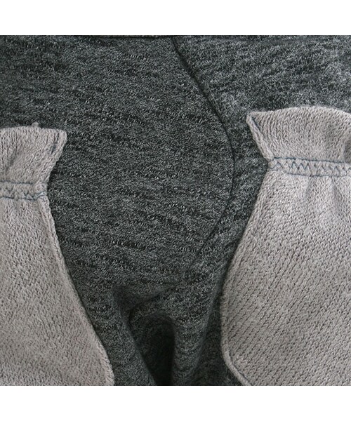 One deux boo(ワンドゥーブー)の「ロングパンツ(インヤン)(パンツ・キッズ・グレー/オレンジ・XS(80~90cm)/S(100~110cm)/M(120~130cm)/L(140~150cm))」の9枚目の写真