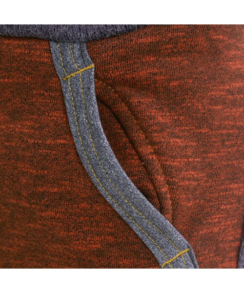 One deux boo(ワンドゥーブー)の「ロングパンツ(インヤン)(パンツ・キッズ・グレー/オレンジ・XS(80~90cm)/S(100~110cm)/M(120~130cm)/L(140~150cm))」の10枚目の写真