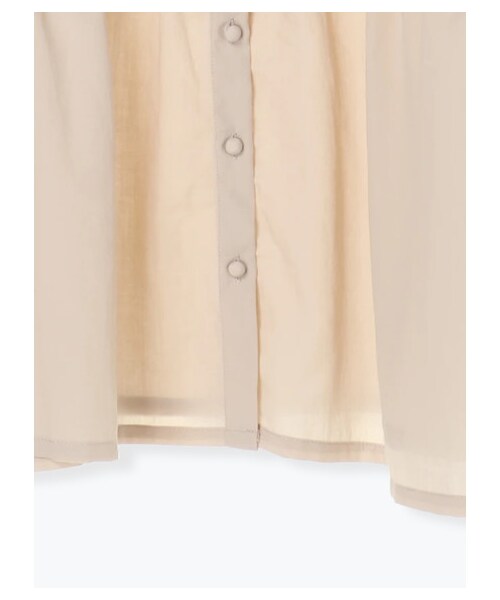 ehka sopo（エヘカソポ）の「≪USED≫レースピンタック衿チュニックブラウス（トップス・オフホワイト/ベージュ/ミント・F）」の5枚目の写真