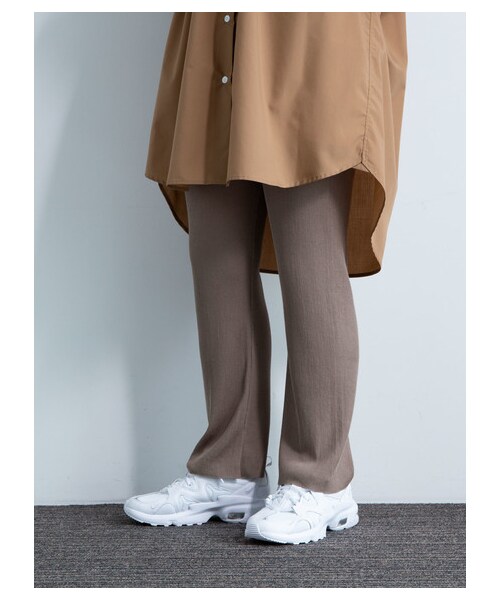 GARAGE OF GOOD CLOTHING(ガレージオブグッドクロージング)の「【Special Price】Gli 透かしリブパンツ(パンツ・ブラック/ベージュ/オレンジ・F)」の17枚目の写真