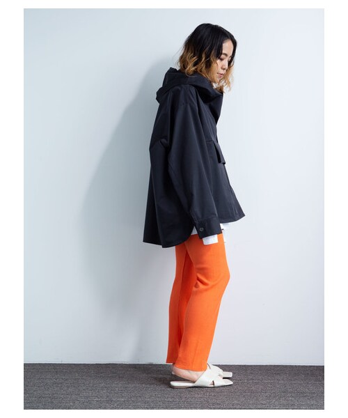 GARAGE OF GOOD CLOTHING(ガレージオブグッドクロージング)の「【Special Price】Gli 透かしリブパンツ(パンツ・ブラック/ベージュ/オレンジ・F)」の5枚目の写真