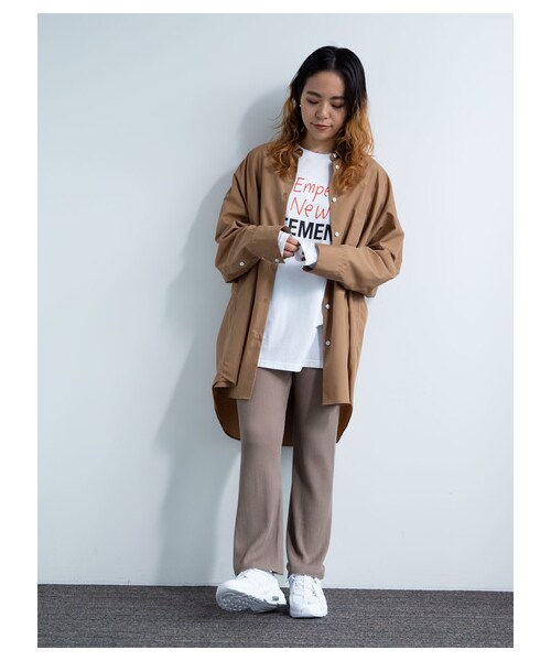 GARAGE OF GOOD CLOTHING(ガレージオブグッドクロージング)の「【Special Price】Gli 透かしリブパンツ(パンツ・ブラック/ベージュ/オレンジ・F)」の15枚目の写真