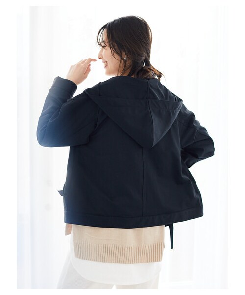 Green Parks(グリーンパークス)の「・RAY CASSIN マウンテンパーカー(ジャケット/アウター・グレー/ブラック/ベージュ/モカ/カーキ/ブルーグリーン/プラム・F)」の9枚目の写真