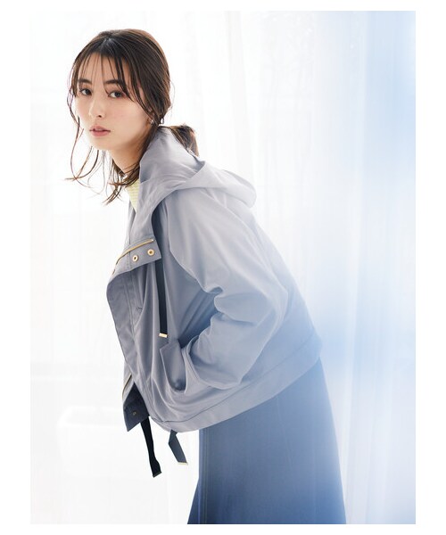 Green Parks(グリーンパークス)の「・RAY CASSIN マウンテンパーカー(ジャケット/アウター・グレー/ブラック/ベージュ/モカ/カーキ/ブルーグリーン/プラム・F)」の14枚目の写真