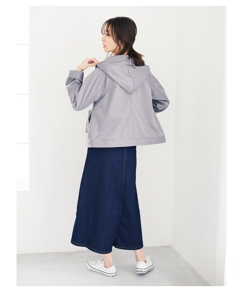 Green Parks(グリーンパークス)の「・RAY CASSIN マウンテンパーカー(ジャケット/アウター・グレー/ブラック/ベージュ/モカ/カーキ/ブルーグリーン/プラム・F)」の12枚目の写真