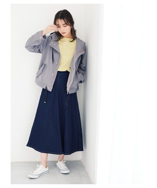 Green Parks(グリーンパークス)の「・RAY CASSIN マウンテンパーカー(ジャケット/アウター・グレー/ブラック/ベージュ/モカ/カーキ/ブルーグリーン/プラム・F)」の10枚目の写真