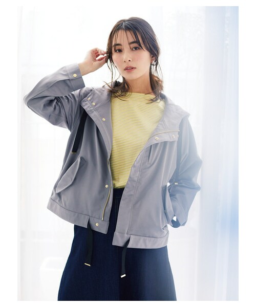 Green Parks(グリーンパークス)の「・RAY CASSIN マウンテンパーカー(ジャケット/アウター・グレー/ブラック/ベージュ/モカ/カーキ/ブルーグリーン/プラム・F)」の13枚目の写真