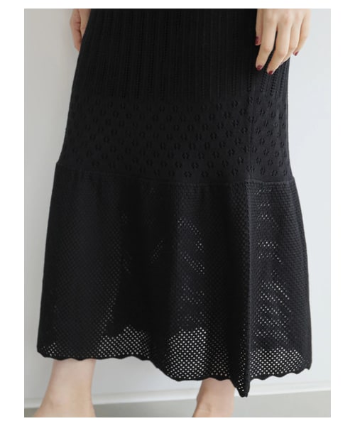 Green Parks(グリーンパークス)の「【Special Price】・SUGAR SPOON レースアミニットスカート(スカート・ブラック/ベージュ/モカ/ライトカーキ・F)」の8枚目の写真