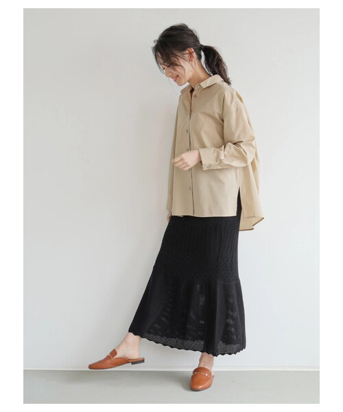 Green Parks(グリーンパークス)の「【Special Price】・SUGAR SPOON レースアミニットスカート(スカート・ブラック/ベージュ/モカ/ライトカーキ・F)」の6枚目の写真