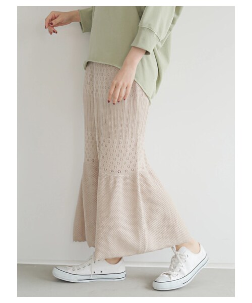 Green Parks(グリーンパークス)の「【Special Price】・SUGAR SPOON レースアミニットスカート(スカート・ブラック/ベージュ/モカ/ライトカーキ・F)」の1枚目の写真