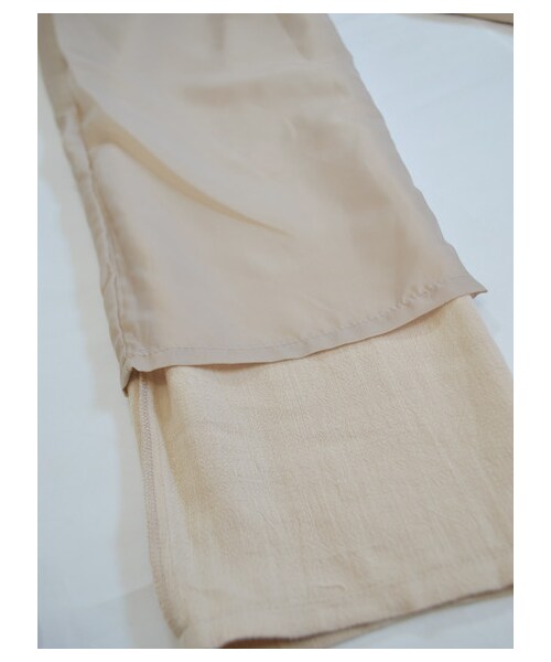 Green　Parks（グリーンパークス）の「【Special Price】・ELENCARE DUEレーヨン麻テーパードパンツ（パンツ・ベージュ/モカ/ミント・F）」の18枚目の写真