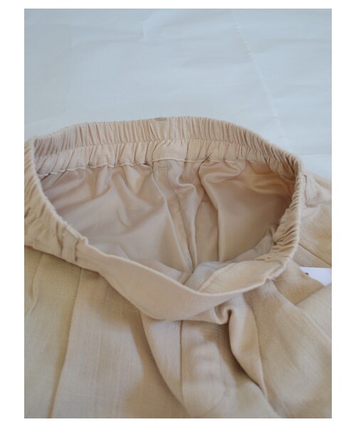 Green　Parks（グリーンパークス）の「【Special Price】・ELENCARE DUEレーヨン麻テーパードパンツ（パンツ・ベージュ/モカ/ミント・F）」の17枚目の写真