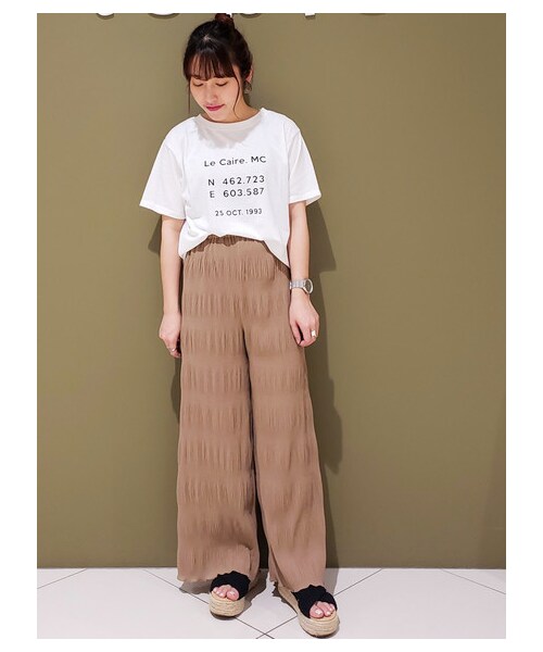 Green　Parks（グリーンパークス）の「【Special Price】・ELENCARE DUE マジョリカプリーツパンツ（パンツ・ブラック/モカ/ライトカーキ/ブルー・F）」の2枚目の写真