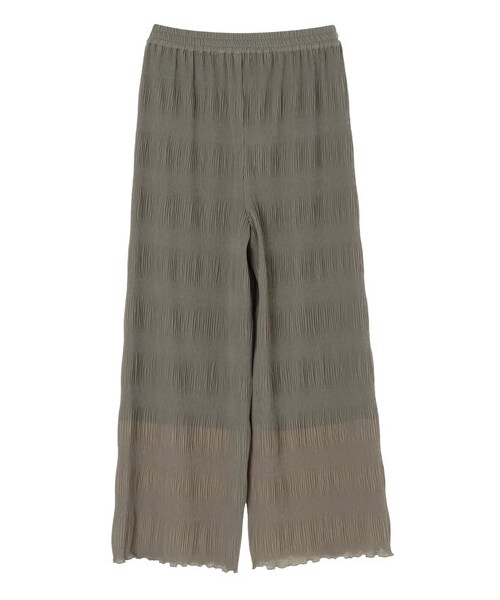 Green　Parks（グリーンパークス）の「【Special Price】・ELENCARE DUE マジョリカプリーツパンツ（パンツ・ブラック/モカ/ライトカーキ/ブルー・F）」の7枚目の写真