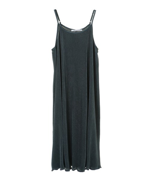 Green　Parks（グリーンパークス）の「【Special Price】・RAY CASSIN プリーツキャミワンピース（ワンピース/ドレス・ブラック/グレーベージュ/カーキ/ブルー・F）」の12枚目の写真
