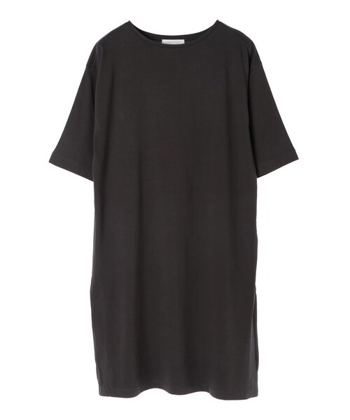 AMERICAN HOLIC(アメリカンホリック)の「裾スリットクルーネックカットワンピース(ワンピース/ドレス・オフホワイト/杢ホワイト/チャコールグレー/モカ/ブルー・F)」の8枚目の写真