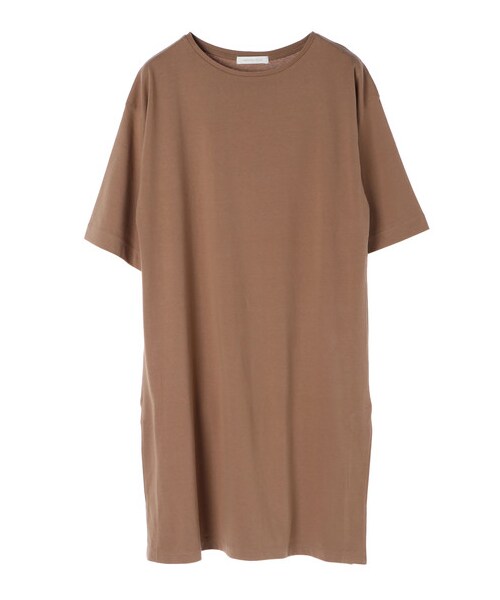 AMERICAN HOLIC(アメリカンホリック)の「裾スリットクルーネックカットワンピース(ワンピース/ドレス・オフホワイト/杢ホワイト/チャコールグレー/モカ/ブルー・F)」の14枚目の写真