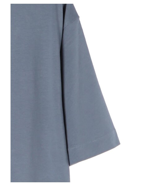 AMERICAN HOLIC(アメリカンホリック)の「裾スリットクルーネックカットワンピース(ワンピース/ドレス・オフホワイト/杢ホワイト/チャコールグレー/モカ/ブルー・F)」の4枚目の写真