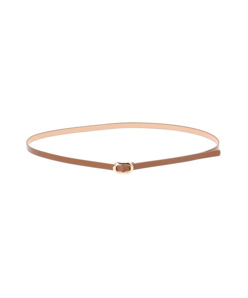 earth music&ecology（アースミュージックアンドエコロジー）の「【Special Price】細ピンレスベルト（ファッション雑貨・ブラック/ブラウン/キャメル・F）」の9枚目の写真