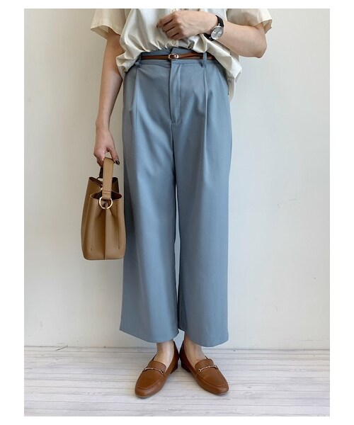 earth music&ecology（アースミュージックアンドエコロジー）の「【Special Price】細ピンレスベルト（ファッション雑貨・ブラック/ブラウン/キャメル・F）」の3枚目の写真