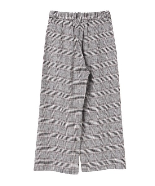 earth music&ecology（アースミュージックアンドエコロジー）の「【Special Price】めちゃはきやす麻混ワイドパンツ（パンツ・ベージュ/ネイビー/エクリュー/チェック・M/L）」の15枚目の写真