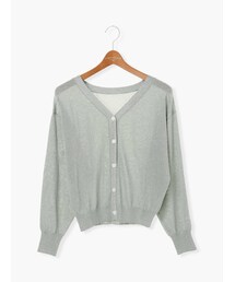 Lugnoncure | 【Special Price】ラメ天竺カーディガン LS(トップス)