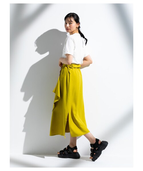 E hyphen world gallery(イーハイフンワールドギャラリー)の「スポーツサンダル(シューズ・オフホワイト/ブラック・M/L)」の6枚目の写真