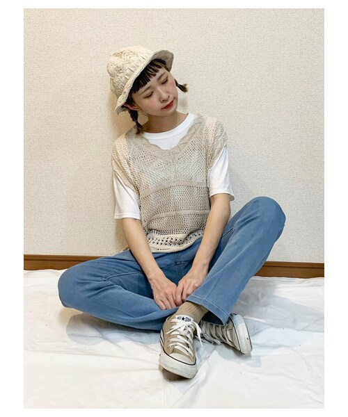 E hyphen world gallery(イーハイフンワールドギャラリー)の「【Special Price】ベーカーテーパードパンツ(パンツ・ライトインディゴ/ブラックインディゴ・F)」の20枚目の写真