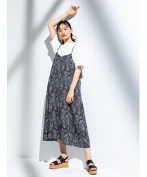 E hyphen world gallery | 【Special Price】ペイズリーフレアワンピース(ワンピース/ドレス)