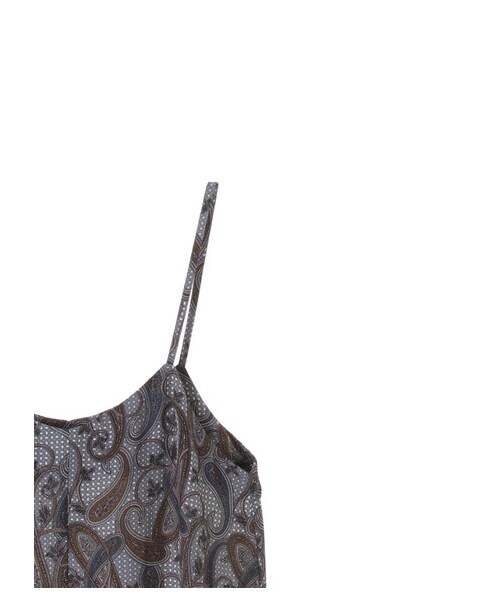 E hyphen world gallery（イーハイフンワールドギャラリー）の「【Special Price】ペイズリーフレアワンピース（ワンピース/ドレス・グレー/ライトカーキ・F）」の11枚目の写真