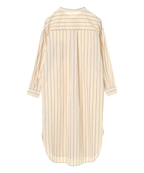 YECCA VECCA(イェッカヴェッカ)の「【Special Price】・ストライプ柄シャツワンピース(ワンピース/ドレス・オフホワイト/ベージュ・F)」の9枚目の写真