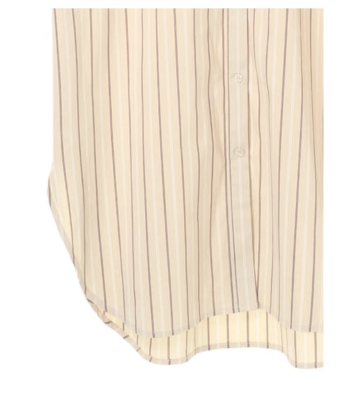 YECCA VECCA(イェッカヴェッカ)の「【Special Price】・ストライプ柄シャツワンピース(ワンピース/ドレス・オフホワイト/ベージュ・F)」の12枚目の写真