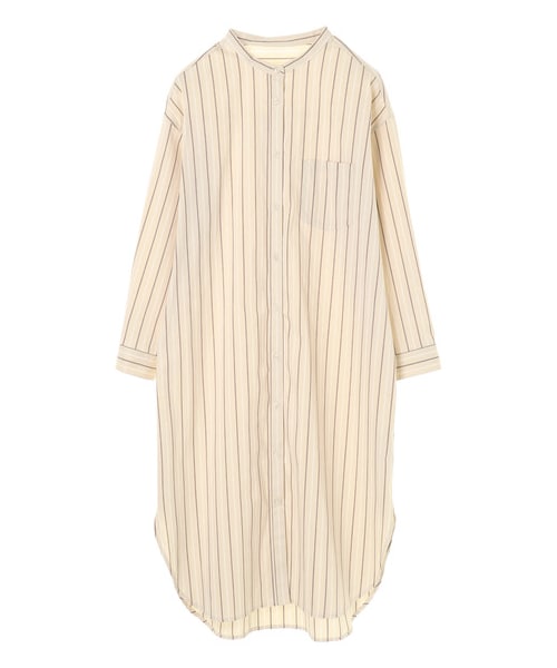 YECCA VECCA(イェッカヴェッカ)の「【Special Price】・ストライプ柄シャツワンピース(ワンピース/ドレス・オフホワイト/ベージュ・F)」の14枚目の写真