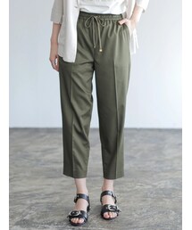 YECCA VECCA | 【Special Price】サテンストレッチイージーパンツ(パンツ)