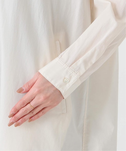 IENA イエナ maison オーガニックシルクシャツワンピース 絹 100% IENA イエナ maison オーガニックシルクシャツワンピース 絹 100