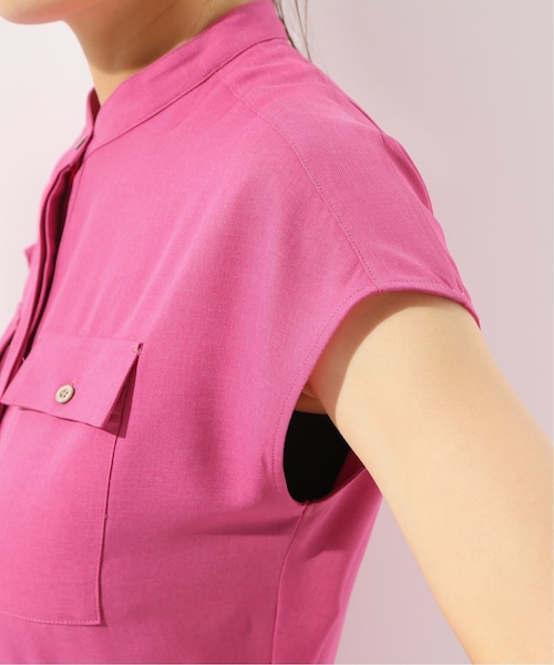 Noble（ノーブル）の「シャツイレヘムフレアワンピース(半袖)（）」 - WEAR