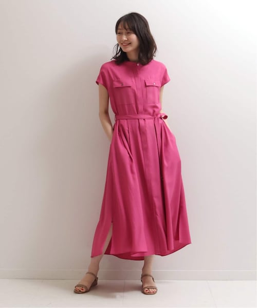 Noble（ノーブル）の「シャツイレヘムフレアワンピース(半袖)（）」 - WEAR