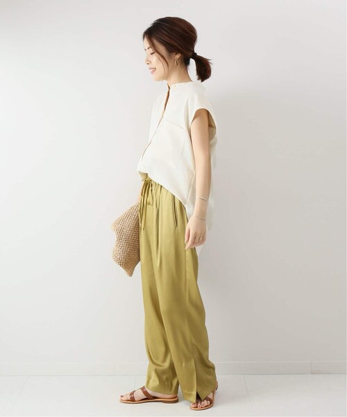 Spick & Span(スピックアンドスパン)の「Peスパンツイルシャツ◆(その他・ブラック D/フリー)」の6枚目の写真