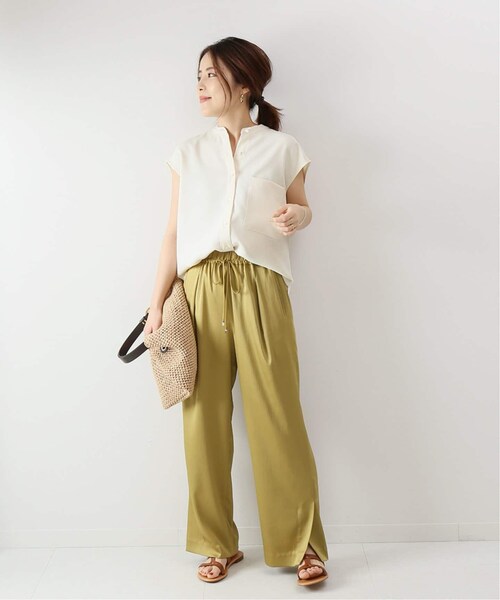 Spick & Span(スピックアンドスパン)の「Peスパンツイルシャツ◆(その他・ブラック D/フリー)」の5枚目の写真