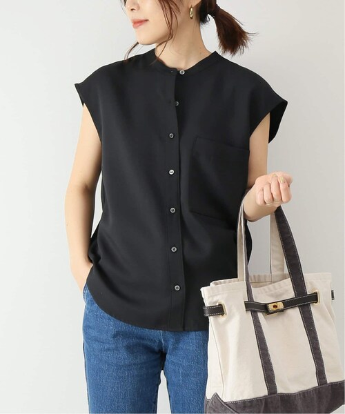 Spick & Span(スピックアンドスパン)の「Peスパンツイルシャツ◆(その他・ブラック D/フリー)」の22枚目の写真