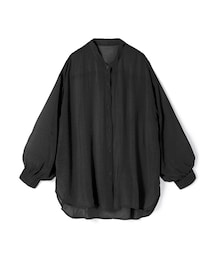 GRL | バンドカラーシアールーズシャツ(シャツ/ブラウス)