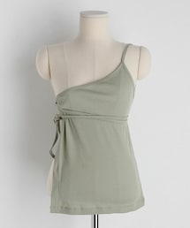 DHOLIC | ワンショルラップスリーブレス(キャミソール)