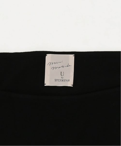 美品☆U by SPICK&SPAN　U×MIRAI.M フレンチスリーブドレス U by SPICK&SPAN（ユーバイスピックアンドスパン）の「U×MIRAI.M